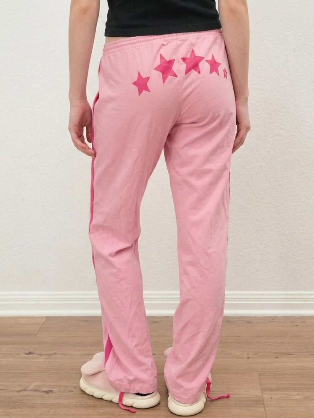 Victoria's Secret PINK Flare Pants Y2k Vintage 2005 LARGE